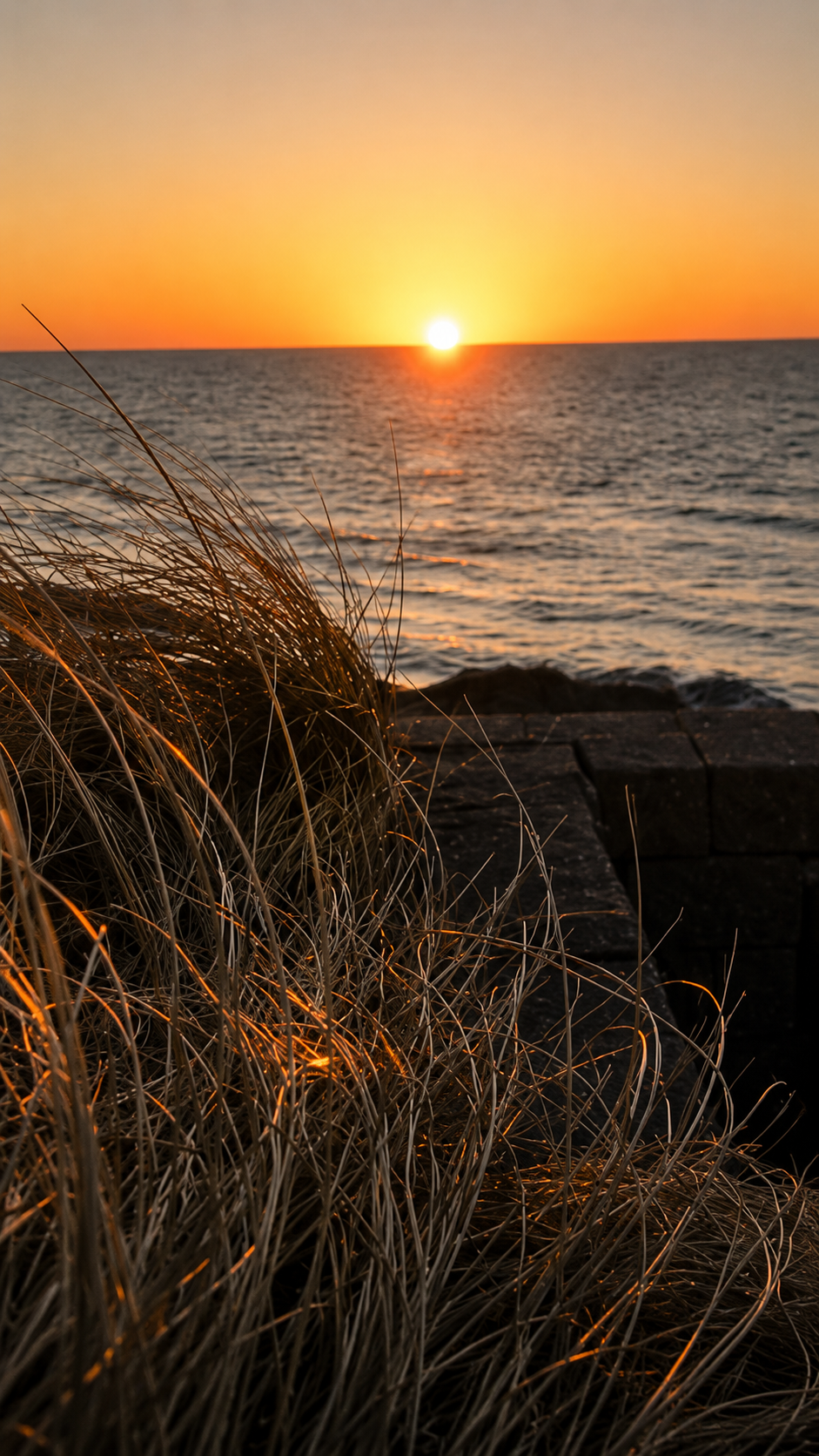 Yoga p&aring; stranden ved solnedgang – rolig bev&aelig;gelse i smukke sommeromgivelser